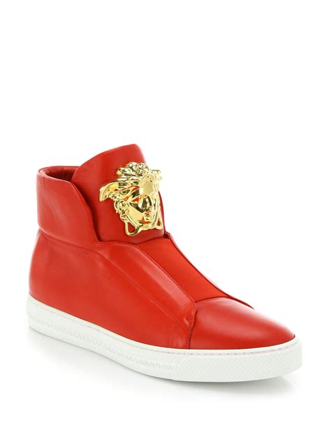 mens versace high top|popular Versace men's.